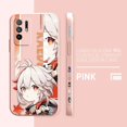 thumbnail image 3 of Case For OPPO A52 A54 A55 A57 A59 A93 A83 A92S A93S 4G 5G A16 Colour Simple Liquid Silicone Case Best Genshin impact, 3 of 5