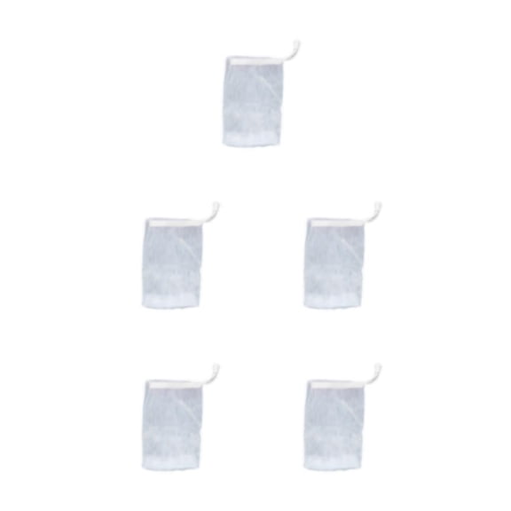 Bolsas de jabón de gel de ducha Naiovety Limpiador facial Red de burbujas para el cuerpo
