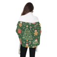 thumbnail image 4 of FORMRS Womens Scarf Winter Soft Long Big Warm Shawls Wrap Tassel Scarves, Christmas Tree, 4 of 9