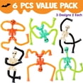 thumbnail image 2 of Esqueleto de Halloween Joyin de Fidget Toys que brilla en la oscuridad, 6 unidades, 2 of 7