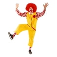 thumbnail image 2 of Fast Food Clown Adult Costume | X-Large, 2 of 6