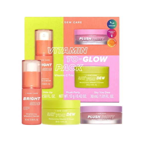 Set para el cuidado de la piel I DEW CARE Vitamin To Glow con niacinamida y C