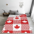 thumbnail image 5 of Vsdgher Maple Leaves1 Ultra-Soft Micro flannel Blanket Throw Blankets for Couch Sofa, Bed (4 sizes)-40"x30", 5 of 7