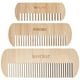 thumbnail image 1 of Juego de 3 peines de madera para tejer tapices, herramientas para trenzar, accesorios de punto para tapices, manualidades y decoración de paredes. 4 mm de grosor., 1 of 5