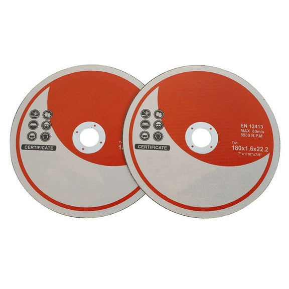 findmall 25 Pack 7"x1/16"x7/8" Cut-off Wheel - Metal & Stainless Steel Cutting Discs