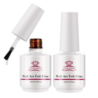 Super Strong Nail Glue with Nail Brush, Manicure Nail Glue for 3D Ston –  Makartt