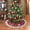 A, variant on Suncoda Pine and Cypress Skirt Decorate, Snowflake Christmas Tree Skirt Crafts Tree Skirt Base Set Christmas Supplies Ornaments Decorative Tree Skirt