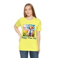 thumbnail image 6 of Unisex Jersey Short Sleeve Streetwear Bella Canvas T-Shirt Happy Paw Day, 6 of 12