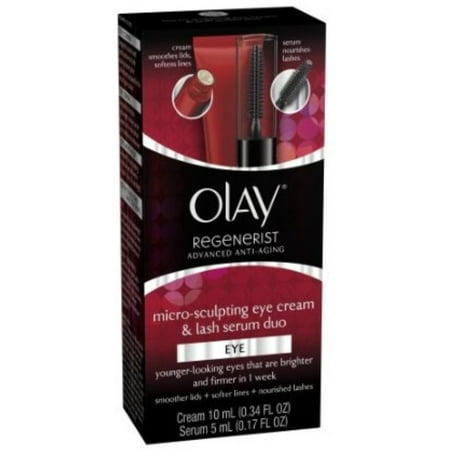 P & G Olay Regenerist Eye Cream & Lash Serum Duo, 1 ea