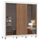 thumbnail image 2 of Ropero Closet Madesa Mônaco 3 Puertas con Espejos y Pies B, 2 of 5