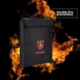 thumbnail image 4 of Fireproof Bag Double Sided, Protects LiPo Battery Money Documents, with Lightweight Material, Suitable for Home Office, 4 of 7