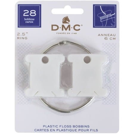 UPC: 0077540386697 | DMC Plastic Floss Bobbins-28/Pkg