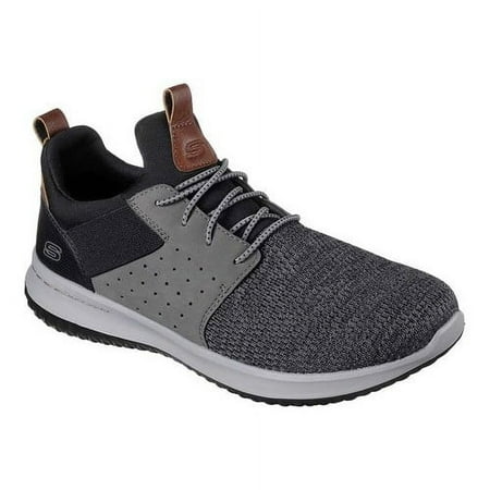 Skechers Men's Delson Camden Slip-on Casual Sneaker (Wide Width Available)