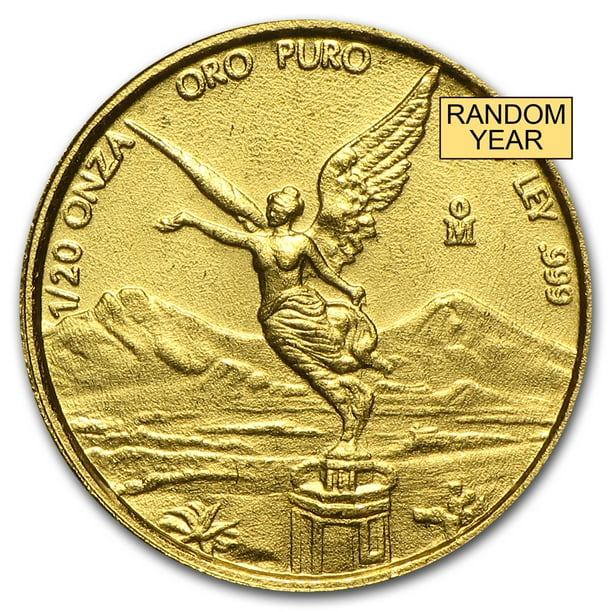 Mexico City Mint Mexico 1/20 oz Gold Onza &/or Libertad BU (Random Year) Mexico City Mint Mexico 1/20 oz Gold Onza &/or Libertad BU (Random Year)