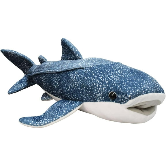 Realistic Whale Shark Stuffed Animal Plush Toy, Lifelike Ocean Animal Plushies, Simulation Animals Doll