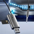 thumbnail image 4 of Methold Altavoz receptor compatible con Bluetooth 5,0, adaptador auxiliar de 3,5mm, transmisores de música multifuncionales estables Cables de audio/vídeo, 4 of 6