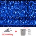 thumbnail image 3 of Guirnalda de luces LED de hadas para exteriores, impermeable, con forma de cascada, para decoración de patio, Navidad, bodas y fiestas, 3 of 5
