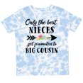 thumbnail image 3 of Inktastic Only the Best Nieces Get Promoted to Big Cousin Boys or Girls Toddler T-Shirt, 3 of 5
