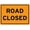 Color 473, variant on Road Closed Sign Traffic and Parking Trucking Metal Tin Sign 12x16 Inches Caution Danger Safety Security Warning Notice Signs