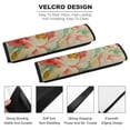 thumbnail image 2 of WYYP Flowers Car Seat Belt Cover Universal Size Car Interior Accessories 2Pcs, 2 of 6