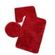 thumbnail image 1 of Latas de baño y conjuntos 3pc Baño Set Alfombra Alfombrilla Tapa Inodoro Liso Color Sólido Alfombrillas de Baño ANMAO YSSNA221215MX0055, 1 of 1
