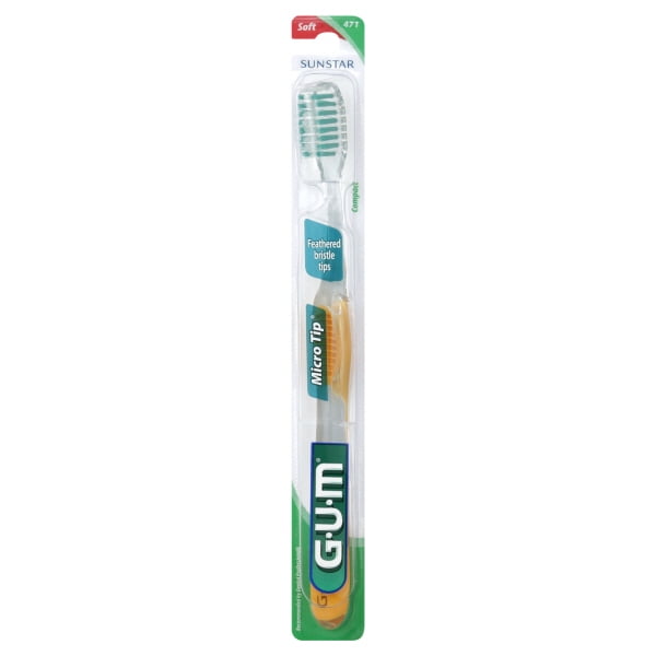 gum micro tip toothbrush 471
