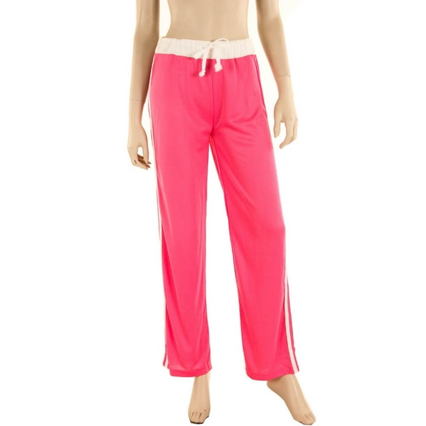 SLM Women's Active Workout Pants-Medium-Pink 