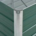 thumbnail image 4 of vidaXL Jardinière Surélevée en Acier Galvanisé, Résistant aux Intempéries, Vert, 126"x31.5"x17.7 Pouces, 4 of 5