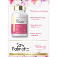thumbnail image 4 of Suplemento Carlyle Saw Palmetto para mujeres 900 mg 120 cápsulas, 4 of 8