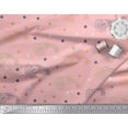 thumbnail image 2 of Soimoi polyester Crepe Fabric Paisley & Jamdani Print Fabric by the Yard 42 Inch Wide, 2 of 2