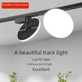 thumbnail image 1 of Foco de luz LED para riel de astigmatismo, tienda de ropa, estudio en vivo, iluminación comercial superbrillante y sin deslumbramiento, luz de relleno de riel guía, 1 of 1