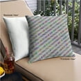 thumbnail image 2 of Ahgly Company Outdoor Square Patterned Throw Pillow, 18 inch by 18 inch, 2 of 6