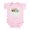 Petal Pink, variant on CafePress - Dad's Lil Dozer Infant Bodysuit - Baby Light Bodysuit, Size Newborn - 24 Months