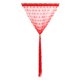 thumbnail image 5 of Daboolka Cortina de poliéster para puerta y ventana, para decoración de dormitorio, sala de estar (rojo), 5 of 8