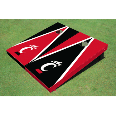 University Of Cincinnati Alternating Triangle Cornhole Boards