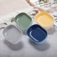 thumbnail image 6 of Unique Bargains 1 Pc Suction Cup Soap Dish Double Layer Gray Soap Dish for Bathroom Kitchen 5.12"x3.54"x2.95", 6 of 6