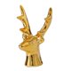 thumbnail image 2 of Estatuilla de Reno de estilo nórdico Sunnimix adornos de escultura de Animales electrochapados Estatua de ciervo de Alce en miniatura decoración de mesa 92 cm x 59 cm, 2 of 8