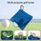 thumbnail image 2 of Toalla de golf de bolsillo pequeña con clip en D para pelotas y palos. Limpiador portátil de pelotas de golf. Accesorios para hombres y mujeres. Ejercicio en el campo., 2 of 8