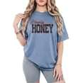 thumbnail image 4 of Howdy Honey Shirt for Women Country Western Cowgirl Rodeo Concert Nashville Graphic Tee Blue Jean Shirt Adult 2XL, 4 of 7