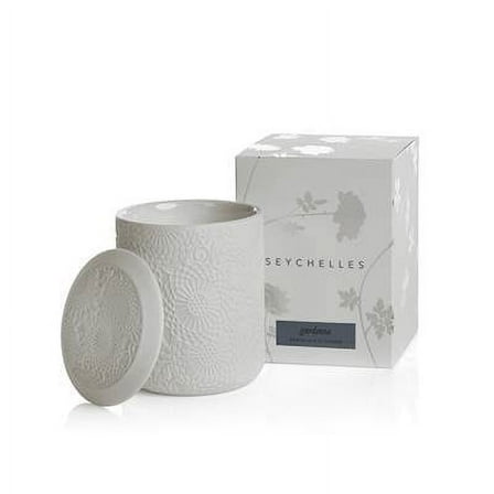 GARDENIA Seychelles Zodax Scented Candle 8.5 oz 50 Hour