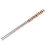 thumbnail image 1 of PEONAVET Baguettes en Acier Inoxydable Baguettes en Acier Inoxydable Réutilisables Multicolores Baguettes en Métal 304 Compatibles Lave-Vaisselle - 1 Paire, 1 of 5