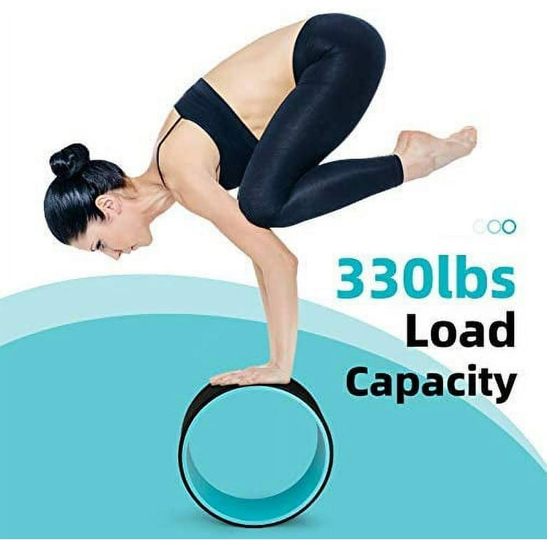  Lifepro Yoga Wheel 3-Set for Back, Shoulder, Neck & Spine Pain  Relief, Back Alignment- Back Roller for Back Stretch, Back Popper- Exercise  Yoga Roller - Back Cracker Wheel or Back