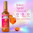 thumbnail image 4 of Matteo's Sugar Free Cocktail Syrup, Italian Spritz, 750mL, 0 Calories, 0 Sugar, (Single Bottle), 4 of 5
