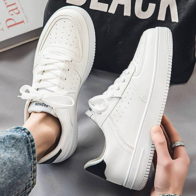 Pure white shoes casual online