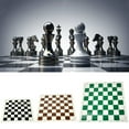 thumbnail image 2 of MesaSe Échiquier en Cuir PU Tournoi Échiquier Roulable, 2 of 19