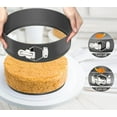 thumbnail image 3 of Springform Pan 12 Inch, Nonstick Cheesecake Pan with Removable Bottom Large Cake Tin Baking Mold for Christmas Birthday Baby Shower, 3 of 5