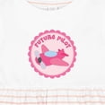 thumbnail image 4 of Inktastic Future Pilot Girls Occupation Girls Baby Dress, 4 of 5