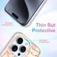 thumbnail image 4 of Funda Heaofei Cute para iPhone 15 Pro con gatos negros iridiscentes, 4 of 6