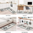 thumbnail image 6 of Farmhouse Kitchen Rugs and Mats Sets of 2,Farmhouse Cow Print Decoration Non-Slip Absorbent Mat for Sink Rubber Backing Waterproof Floor Mat for Laundry Room,17x30+17x48inch, 6 of 6