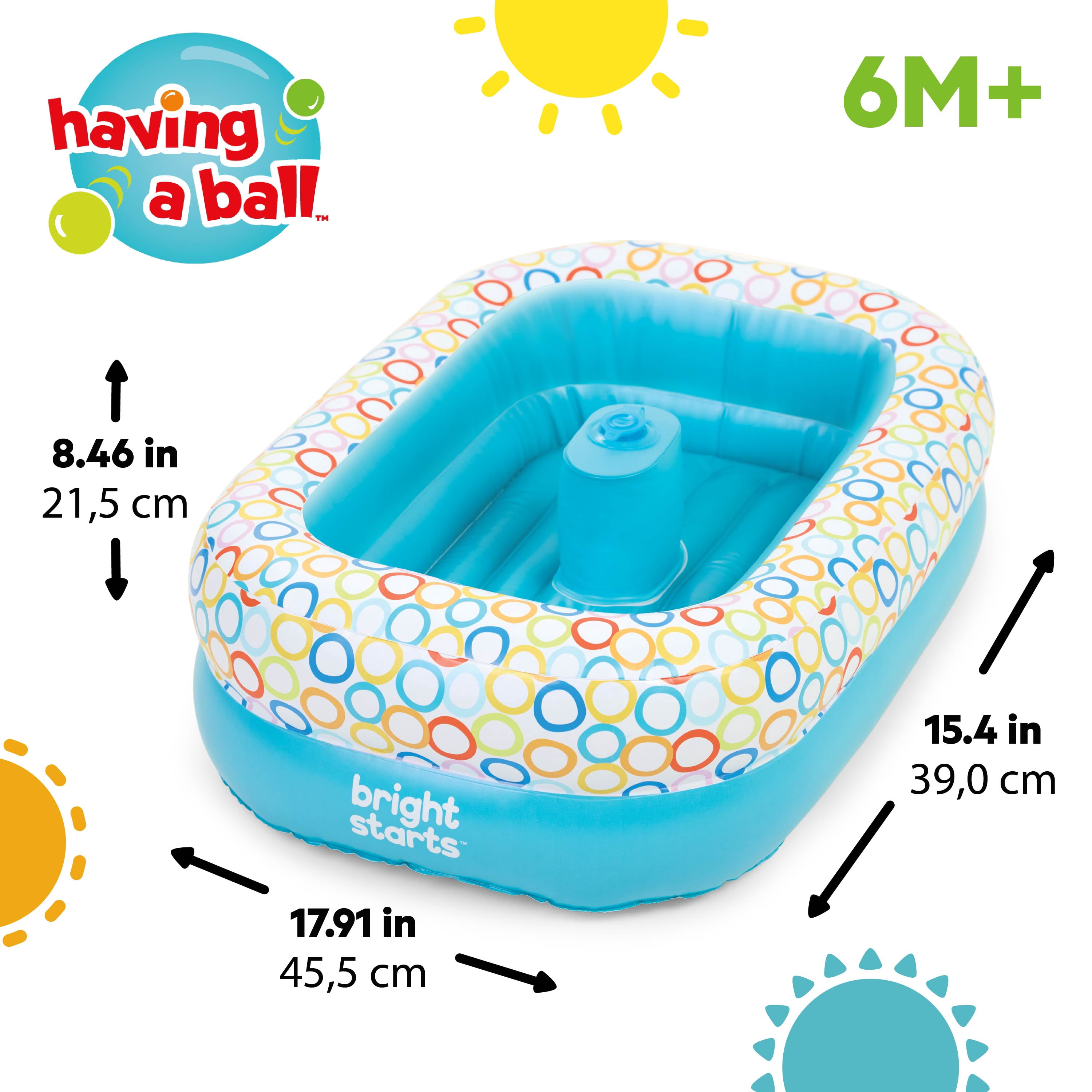 Bright Starts Bathe & Giggle 2-in-1 Tub and Ball Pit